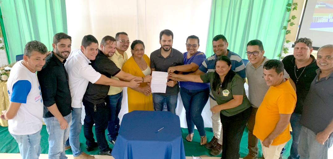 Ordem de serviço para a reforma completa e ampliação da Escola Benedito Valente, comunidade do Cristo Rei