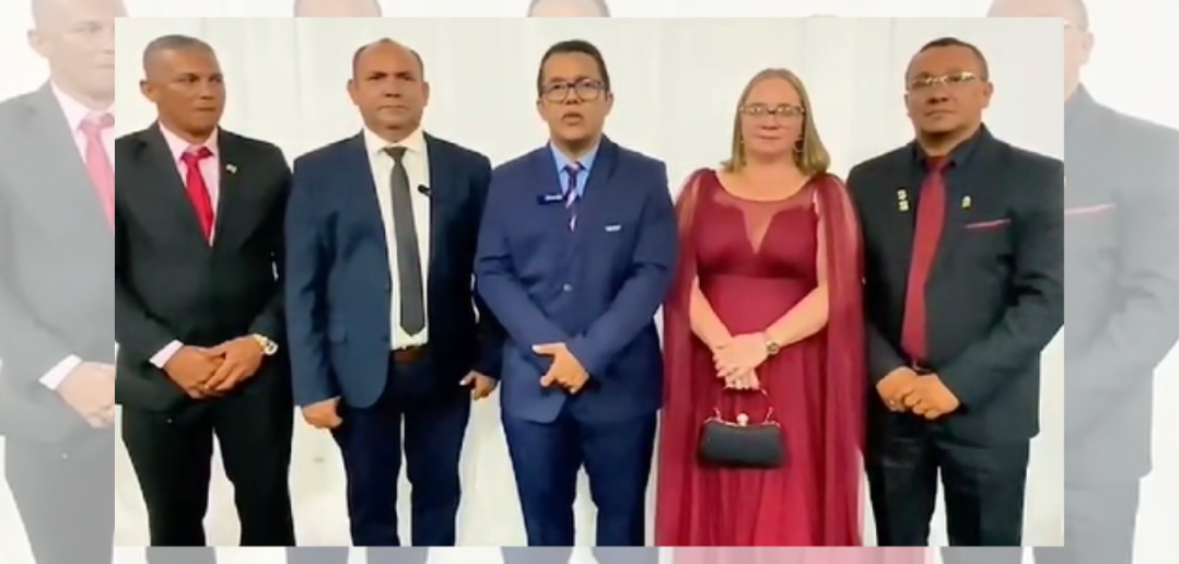Posse dos 15 novos vereadores, além do prefeito e vice-prefeito
